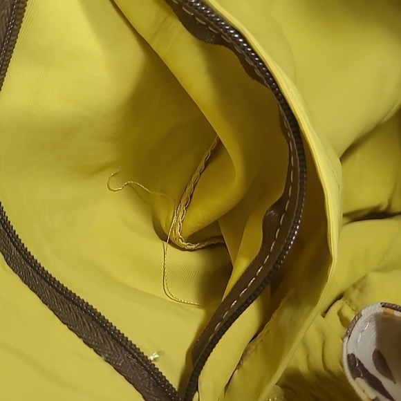 EUC Petunia Pickle Bottom Tote Women's Yellow Wistful Weekender Bag Large Tote - Picture 8 of 15